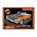 Plymouth Gtx Convertible - 1969 - 2t - 1/25 - Amt 1137m