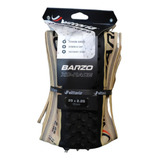 Pneu 29 X 2.25 Vittoria Barzo Xc-race G2.0 Faixa Bege Cor Preto