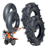 Pneu 400-8 Microtratores C/ Cravos Tratorito P/ Husqvarna 