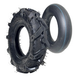 Pneu + Câmara De Ar 4.00 - 8 De Tratorito Motocultivador Z05