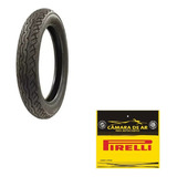 Pneu Dianteiro 120/90-17 Pirelli Mt66 + Camara Shadow 750 
