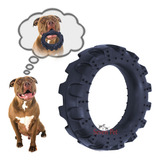 Pneu Para Pit Bul Mordedor Maciço Para Cachorro Grande 20cm