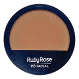 Pó Compacto Facial Cores Claras E Escuras - Ruby Rose Hb7206