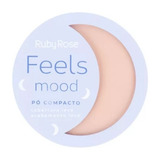 Pó Compacto Feels Mood - Ruby Rose Hb7232 Efeito Aveludado