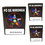 Po De Mironga Destruição Kit 3 Und Ritual Simpatia Magia
