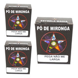 Pó De Mironga Pega Não Me Larga Ritual Amarração Kit 3 Und