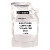 Po De Toner Compativel Okidata C910 Black 320gr