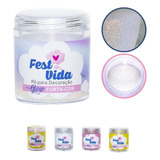 Pó Decoração Bolo Comestível Glow Glitter 5g Confeitaria
