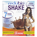 Pó Para Shake Para Redução De Peso Chocolate Redubío Slim Caixa 210g
