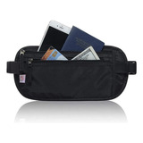 Pochete Doleira Discreta Antifurto Para Celular Viagem Corrida Academia Masculina Feminina Para Colocar Por Dentro Da Roupa Slim Preta