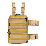 Pochete Embornal De Perna Resgate M1 Militar Sistema Molle