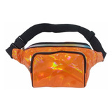 Pochete Feminina Bolsa Metalizada Holográfica, Show Carnaval