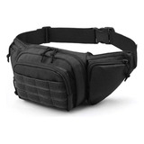 Pochete Tática Modular Com Coldre Velado Porta Carregador