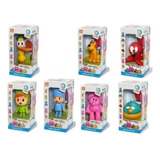 Pocoyo Elly Nina Loula Pato Fred Sonequita Kit Com 7 Bonecos