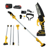 Podador De Galhos/serra Eletrica Bateria 25v 1000w+extensor