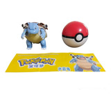 Pokebola Com Pokémon Blastoise Articulado -