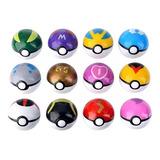 Pokebola Kit C/6 Pçs Bola Pokemon Pop-up Com Boneco Dentro