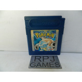 Pokemon Azul Blue Original Salvando Game Boy Gb Gbc Loja Rj