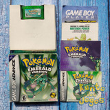 Pokemon Emerald Completo Nintendo Game Boy