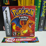 Pokémon Firered - Box Do Jogo (game Boy Advance)