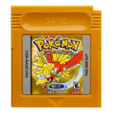 Pokemon Gold Game Boy Color Salvando