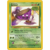 Pokemon Grimer Team Rocket Card Carta