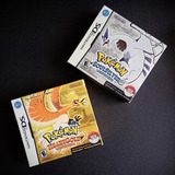 Pokémon Heart Gold Version + Soul Silver Version - Ds Usados