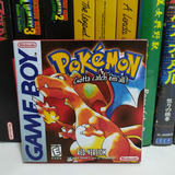 Pokémon Red - Box Do Jogo