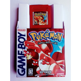 Pokémon Red Version Game Boy Nintendo Original Bateria Nova 