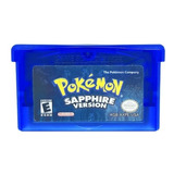Pokemon Sapphire Game Boy Advance Gba Nds Lite Repro