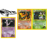 Pokémon Tcg Card Lote Completo Gym Challenge Rara Holografic