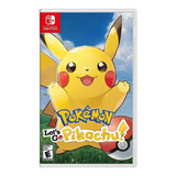 Pokmon Let s Go Pikachu Let s Go Standard Edition Nintendo Switch Fsico