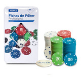 Poker: 100 Fichas De Torneio Alto