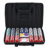 Poker Chips Set For Texas Holdem,blackjack,with High-stre...
