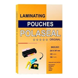 Polaseal A4 Plástico Para Plastificação 220x307x0,05mm 100un