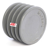 Polia De Ferro Fundido 90mm 4 Canais Perfil B