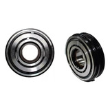 Polia Do Compressor Ar Condicionado Vw Gol Gv Gvi Voyage G5 / G6 Fox Space Cross Polo 2009 Diante Modelo 3pk C/ Rolament