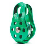 Polia Simples Aluminio Fixa 22kn Ce Anodizada Usclimb Ce Uia