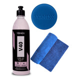 Polidor Corte Refino Lustro Protecao V40 Vonixx + Aplicador