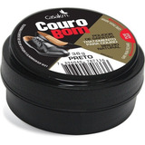 Polidor De Sapato Creme Preto Couro Bom Pote 36g