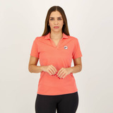 Polo Fila Fbox Feminina Coral