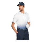 Polo Izod Golf - Branco/azul (2)
