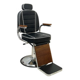 Cadeira de Barbeiro Retro Reclinável Pelegrin Pel-s037