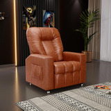 Poltrona Do Papai Reclinável Cinema Pequim Manual Pu Camel