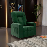 Poltrona Do Papai Reclinável Cinema Pequim Manual Pu Verde