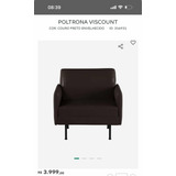 Poltrona Em Couro Tok Stok