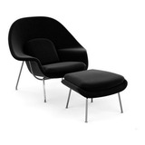 Poltrona Womb Chair Com Puff Direto De Fábrica