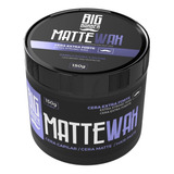 Pomada Modeladora Efeito Seco Shine Wax 150g - Big Barber