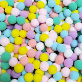 Pompom Bolinhas Coloridas Candy Color 10mm