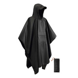 Poncho Chuva Com Capuz Capa Chuva Impermeável Poncho Militar